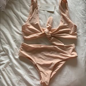 SOLD Light Pink Zaful Bikini Set